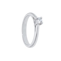 Anello Babila Milano Donna Forever in Oro bianco Diamante 0.25 Ct BBA44025B - BBA44025B